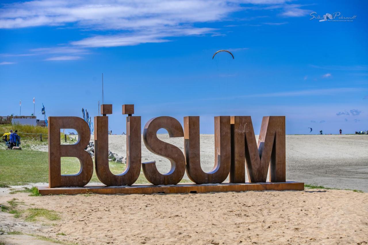 Ferienwohnung Watt Un Leev In Direkter Strand & Citynaehe Von Buesum Exteriör bild