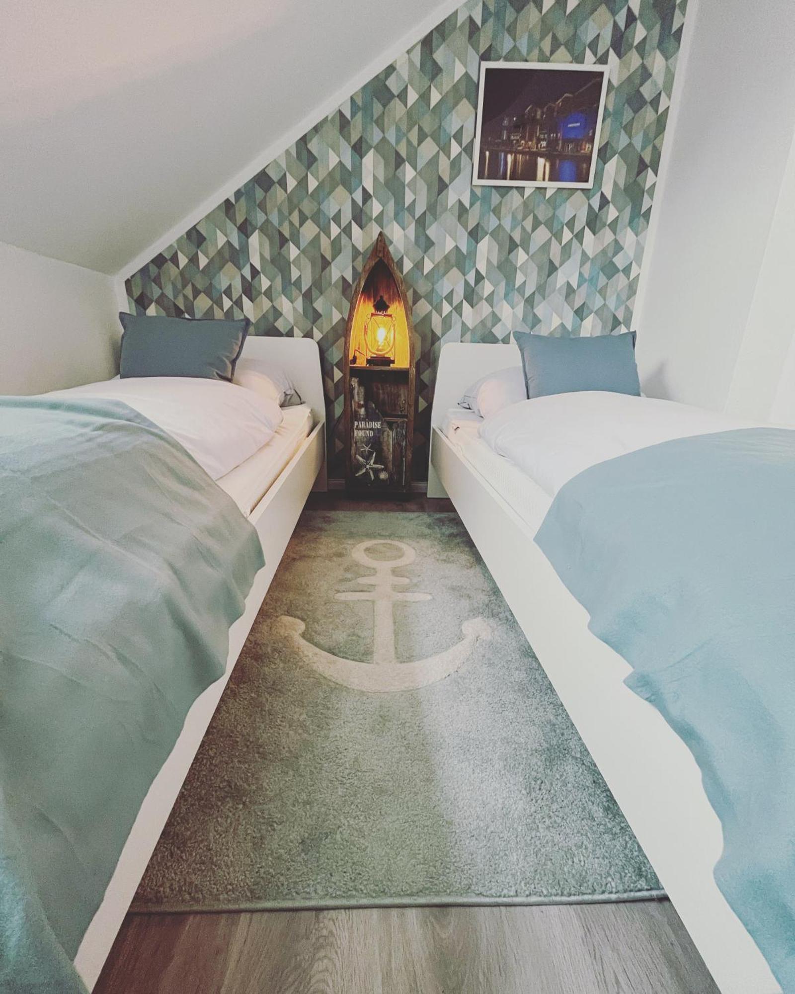 Ferienwohnung Watt Un Leev In Direkter Strand & Citynaehe Von Buesum Exteriör bild