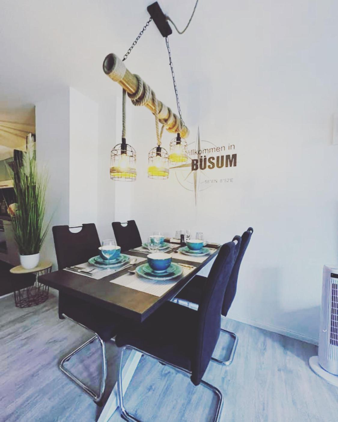 Ferienwohnung Watt Un Leev In Direkter Strand & Citynaehe Von Buesum Exteriör bild