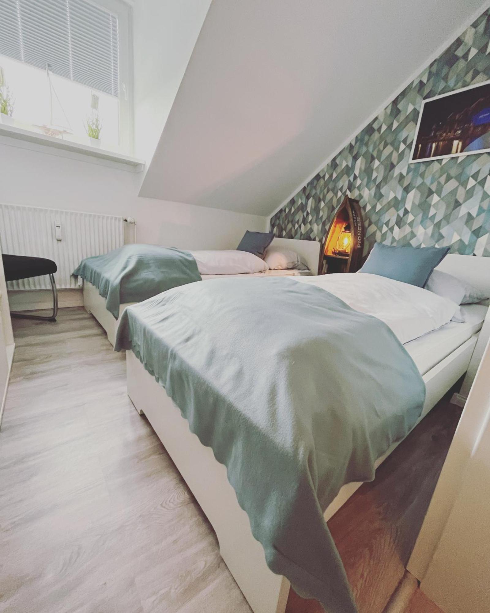Ferienwohnung Watt Un Leev In Direkter Strand & Citynaehe Von Buesum Exteriör bild