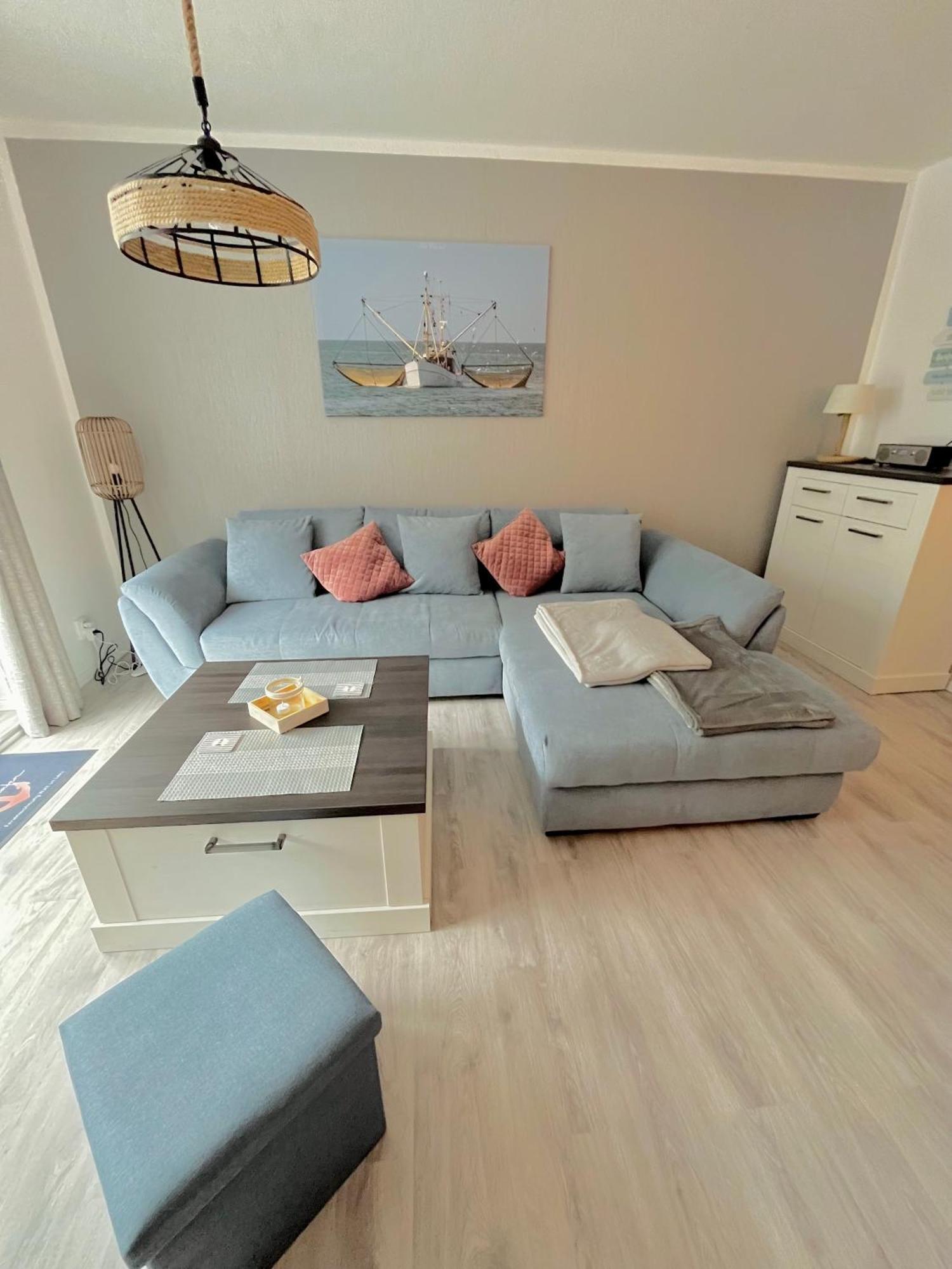 Ferienwohnung Watt Un Leev In Direkter Strand & Citynaehe Von Buesum Exteriör bild